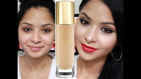 ysl touche eclat foundation review oily skin|ysl touche eclat foundation shades.